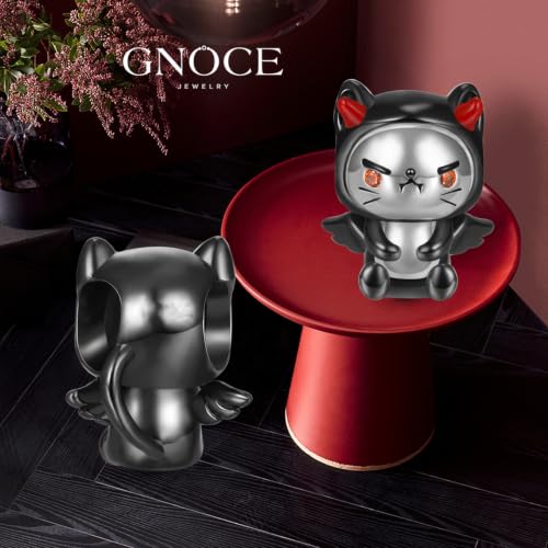 Image of GNOCE Halloween Charm Bracelet Fit Pandora Beads for Women Gift