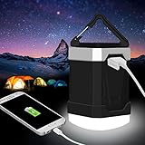 Camping Lantern 5 Modes 13000mAh Portable LED Emergency Lantern Power Bank IP65 Rechargeable Camping Equipment Flashlights for, Hiking,Hurricanes, Storms, Outages.