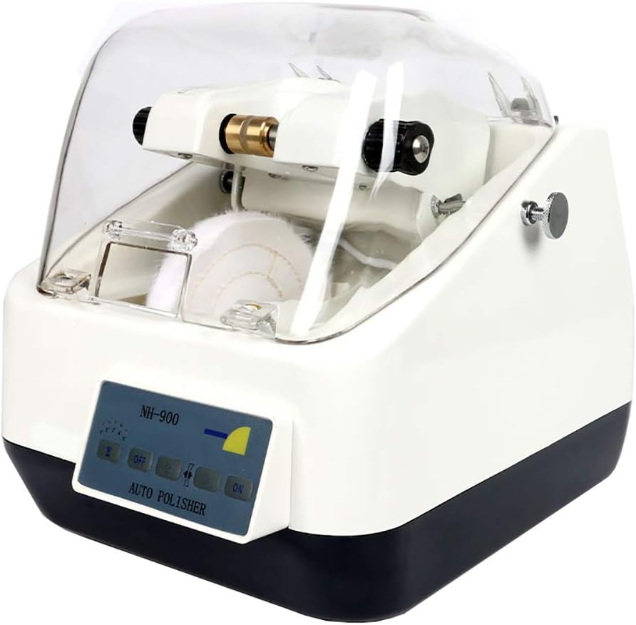 Huanyu Optical Polisher Lens Polishing Machine Edge Grinder Pure Copper Motor Automatic Machinery Edge Trimmer 220V / 110V (110V, Full-automatic)