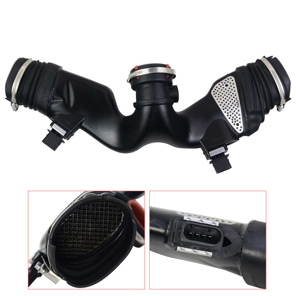 Bisenya Tubo di aspirazione dell'aria 4 perni Sostituzione per E-Class W211 GL-Class X164 M-Class W164 R-Class W251 E320 GL320 E350 R320 ML320 ML350 R350 6420903497 A6420903497 6420906397 6420907397