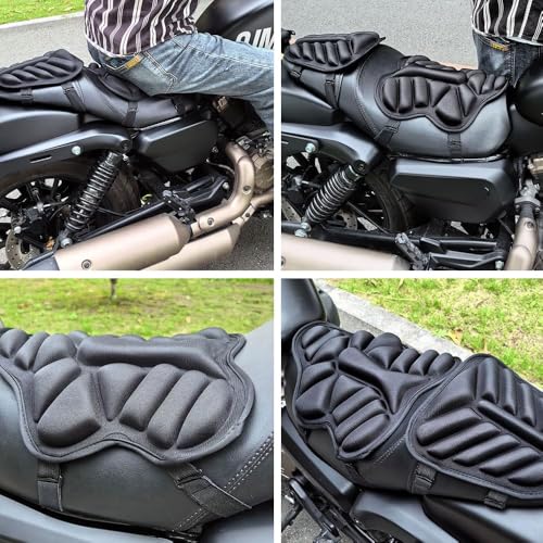Cojín de asiento para Benelli Tornado 600 transpirable y cómodo 4