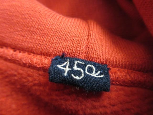 Amazon.co.jp: 45r 45rpm 裏毛の908リバースフーディ ジップアップ 