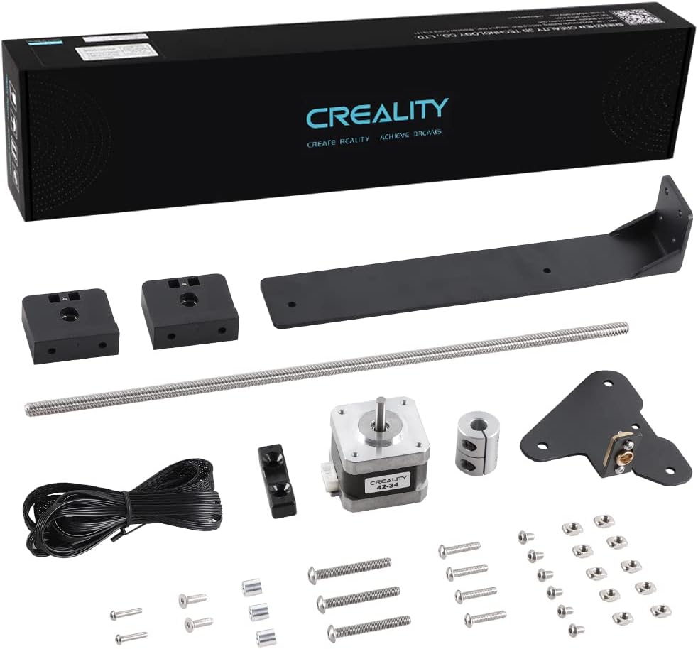 Creality Official Upgrade Kit for Ender 3 Dual Z Axis (Stepper Motor 42-34 included) for 3D Printer Ender-3, Ender-3S, Ender 3 Pro, Ender 3 V2