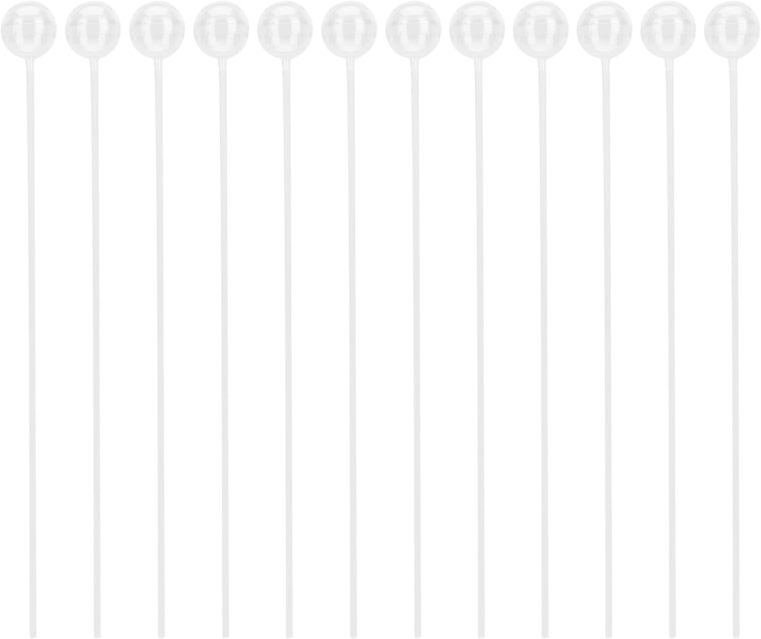 YARDWE 100 Sets of Chocolate Truffle Holders Round Chocolate Candy Wrappers Flower Candy Support Rack Ball Bouquet Packing Materials