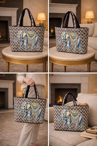 Image of Designer Elephant Handbag for Women Stylish Big Hand Bag for Women Shoulder Hand Bag for Office Use