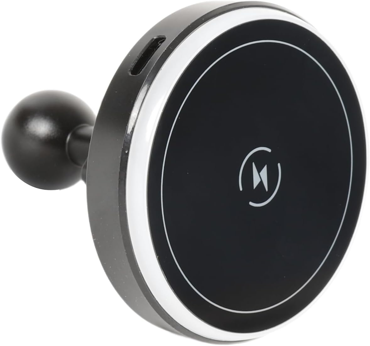 15W Magnetic Wireless Charging Phone Holder with 20mm Ball Head for MagSafe iPhone 17/16/15/14/13/12 Siries, Compatible with Bulletpoint Mounting Solutions
