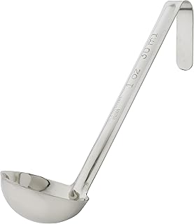 One Piece Stainless Steel Ladle, 1 Ounce, 6"