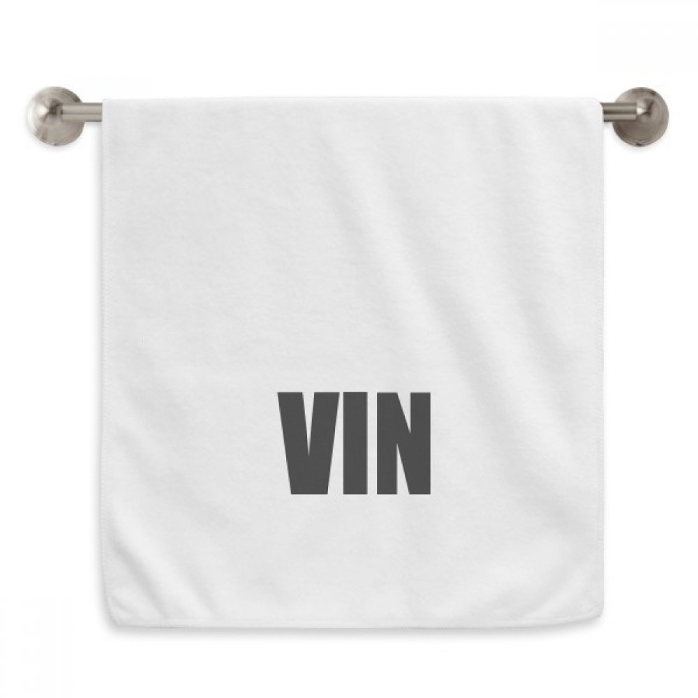 Serviette moelleuse Vin Pays Nom Diadème pour votre routine bien-être