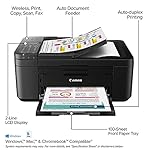 Canon PIXMA TR4720 All-in-One Wireless Printer Home use, with Auto Document Feeder, Mobile Printing and Built-in Fax, Black PG-275 Black Ink Tank, CL-276 Color Ink Cartridge - Image 3