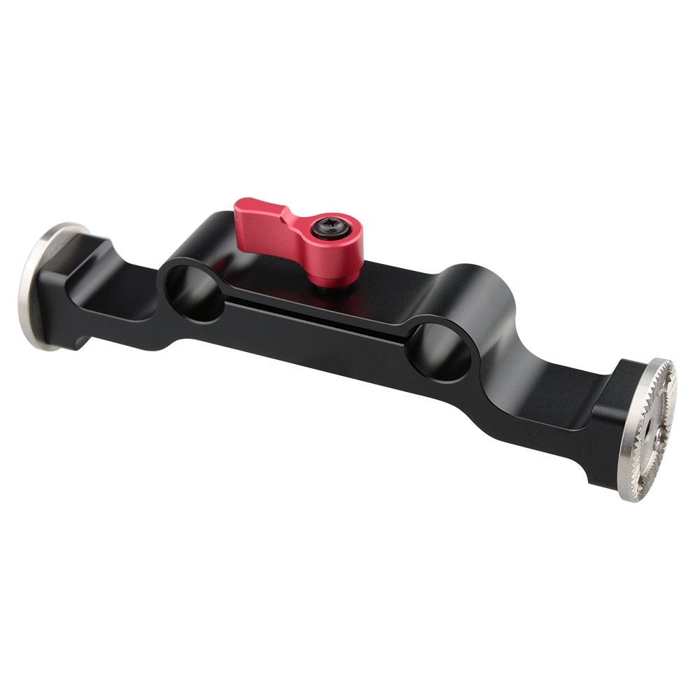 Support Épaule Camvate Pour DSLR - Tige 15 Mm + Poignées Rosette - Filetage M6