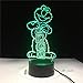 Produktbild Intelligente Bluetooth Touch Mood Lampe für 3D-Illusionslampe LED-Nachtlicht Elmo Big Bird Grouch Tischlampe Farbwechsel En Child USB Flexible Luminary