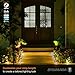 SYLVANIA SMART Zigbee Outdoor Full Color 4.5' Accent Light Expansion Kit, 3.5W LED, Dimmable, Hub Required - 1 Pack (75540)