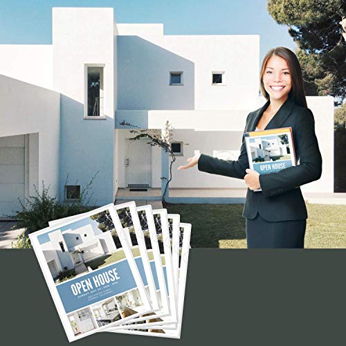 Dunwell Clear Plastic Project Sleeves (6 Pack), 8.5X11" Letter Size, Clear File Folders, L-Type Clear Document Folder, Transparent Folder, See Through Project Sleeves, Acid-Free Poly, Archival Quality #TOP4