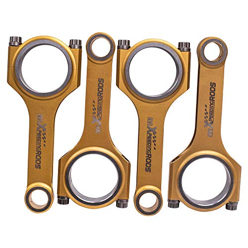 maXpeedingrods Connecting Rods for VW 1.4T EA211 Engine, for Volkswagen Golf MK5 MK6 MK7 1.4 TSI and for Volkswagen Jetta MK4 MK3 1.4 TSI