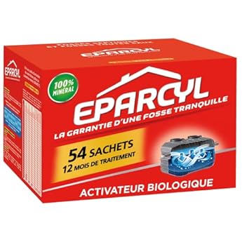 Foto di Eparcyl - Sacchetti (12 mesi di trattamento) di attivatore biologico per fosse settiche, per la loro manutenzione (Confezione da 54)