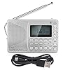 fasient1 Tragbarer Radio-Kassettenrekorder, USB-Kassettenrekorder All Waveband Insert Card Persönlicher Audiorecorder…