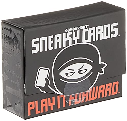 Gamewright Sneaky Cards Card Game, Multi-colored, 5