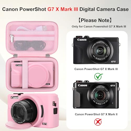 Funda rígida y silicona para Canon PowerShot G7X Mark III miniatura 2