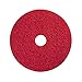 Boss Cleaning Equipment B200587 Red Spray Buff Pad, 16"