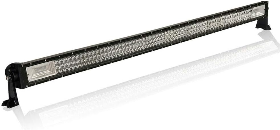 HENGMEI 52 Inch LED Light Bar 675W Triple Row Waterproof 49500LM Spot Combo Beam LED Fog Work Lights Off Road Driving Lights for Trucks, Jeep