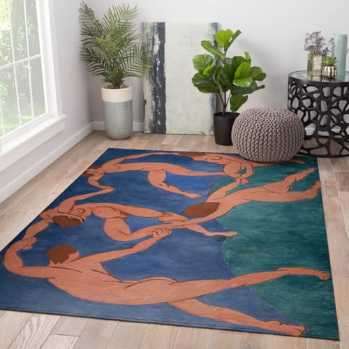 Tapis antidérapant Matisse résistant aux taches grand format 160x230cm - 4