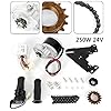 FONSOLUM Electric Bicycle Motor Kit, 24V 250W E-Bike Conversion Kit, Electric Bicycle Retrofit w/Brushed Controller, DIY Powerful Electric Scooter Motor Kit Chain Drive Convert for 16-28''Wheel #2