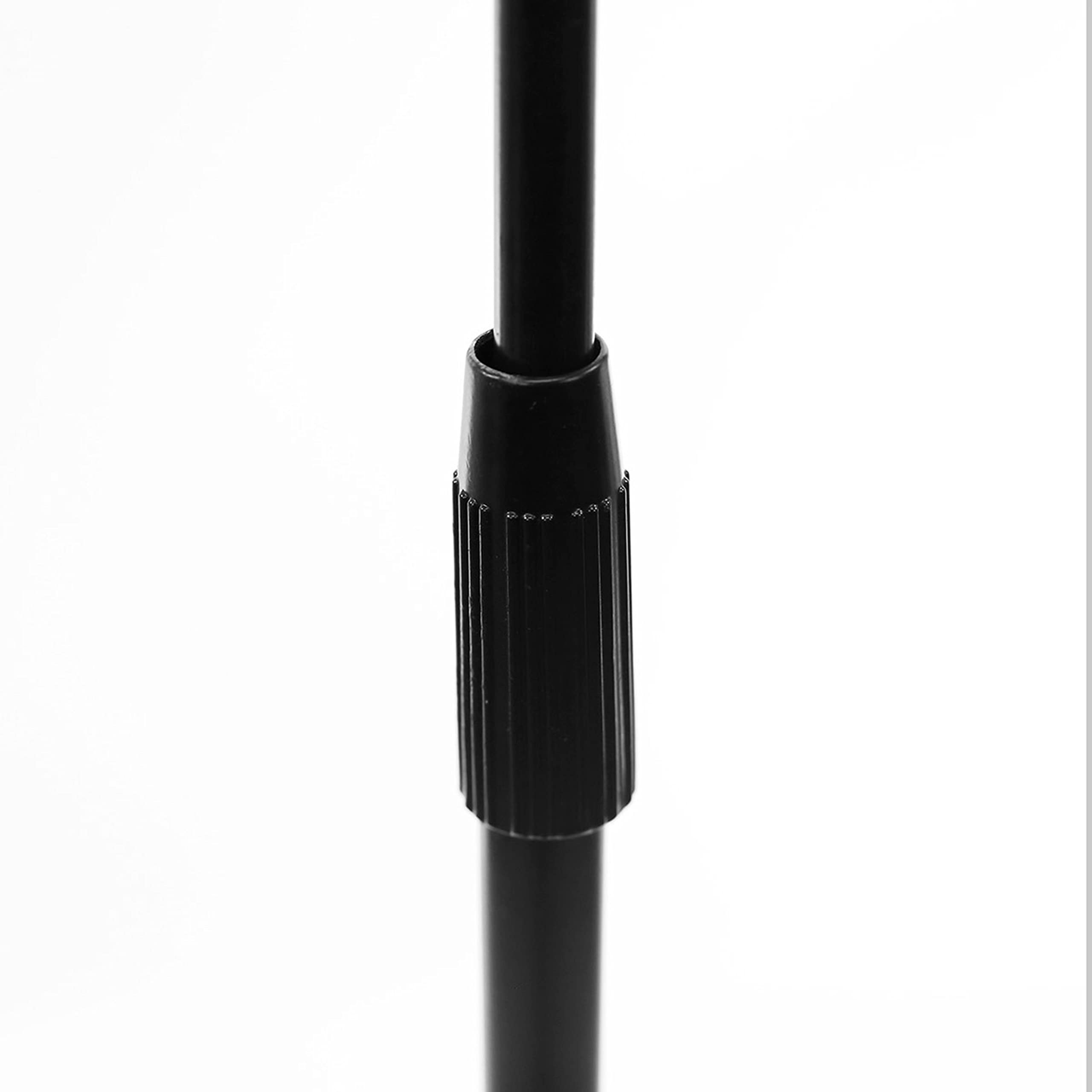 Plugger Studio PDM Studio Pied De Microphone Avec Perche - Trépied Réglable 130-200cm, Robuste Et Stable
