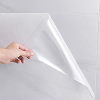 Vista 1 de Papel tapiz transparente para despegar y pegar, Protector de pared de papel tapiz autoadhesivo, Papel de contacto a prueba de aceite e impermeable
