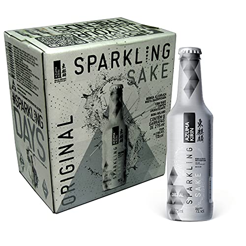 6x Bebida de Saquê Sparkling Original Azuma Kirin 275ml