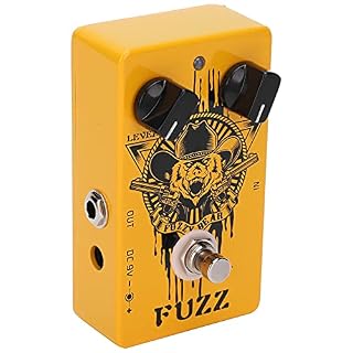 Pédale d’effet Fuzz, effet de guitare électrique jaune portable avec véritable effet de dérivation pour les performances… - Les Beatles, Paul McCartney, John Lennon, RIngo Starr, George Harrison Pédale d'effet Fuzz, effet de guitare électrique jaune portable avec véritable effet de dérivation pour les performances… – Image 2