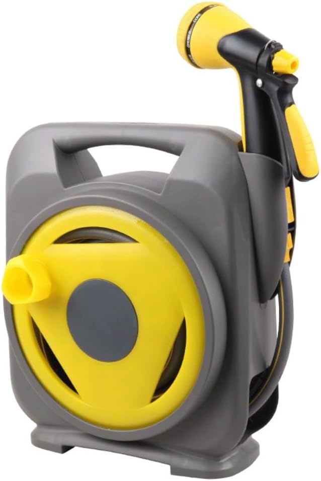 ASXDCP 水道管収納装置、ポータブル水道管ボックス、家庭用庭の水やり