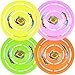 Produktbild com-four® 4X Frisbee für Kinder und Erwachsene - Frisbeescheibe 22 cm - Wurfscheibe auch für Hunde - Flugscheibe in Vier Farben (04 Stück - Frisbee - 20cm)