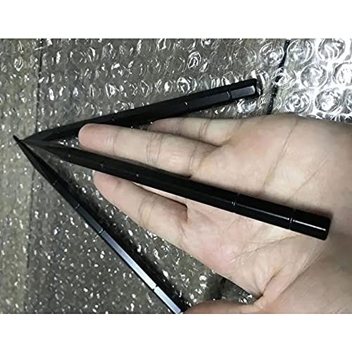 Stainless Steel Flying Needle Set Three-piece Throwing Knife Tactical Ninja Throwing Knife Flying Nail Darts (Black, 22cm) - Thumbnail 6