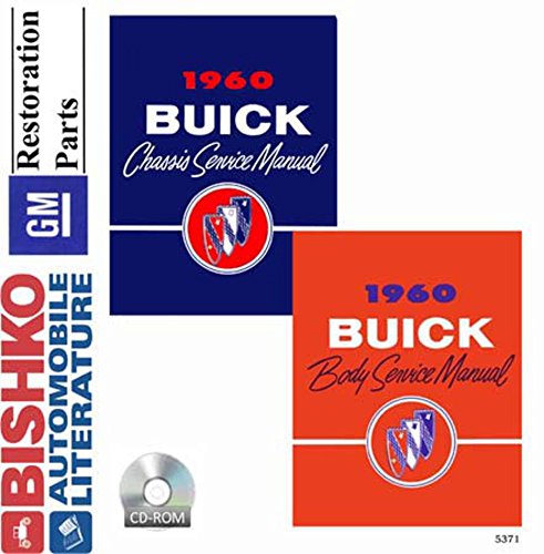 bishko automotive literature 1960 Buick Electra Invicta Lesabre Shop Service Repair Manual CD Engine Wiring