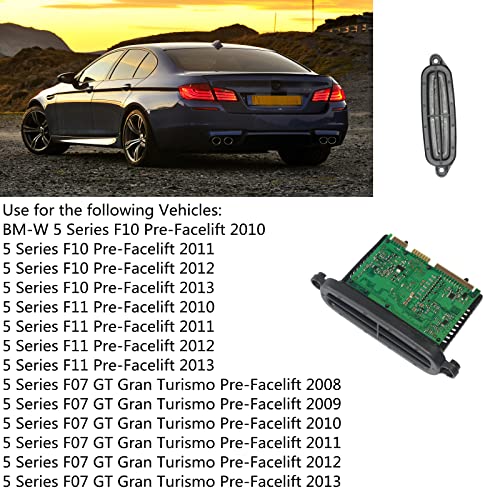 AKWH Xenon Headlight TMS Module Unit AFS Control Adaptive 63117316217 Replacement for Series F07 F10 F11 F18 63117329157