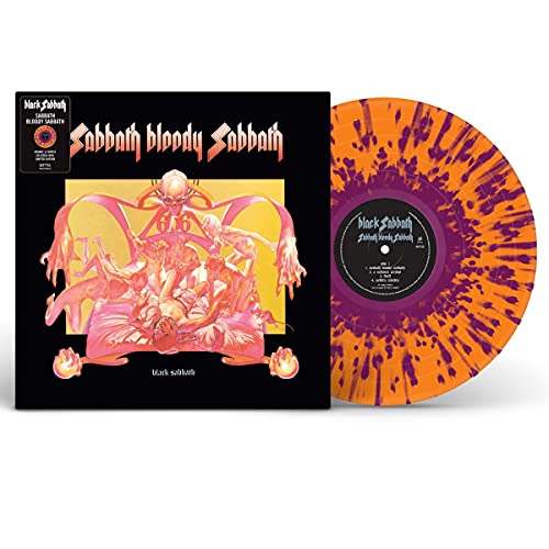 Sabbath Bloody Sabbath (Orange & Purple Splatter)