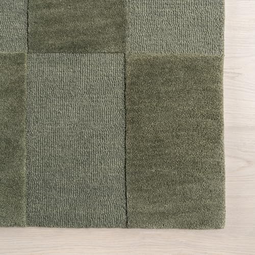 Tapete Rugs USA Elliot Olive 4' x 6' de Lana miniatura 4