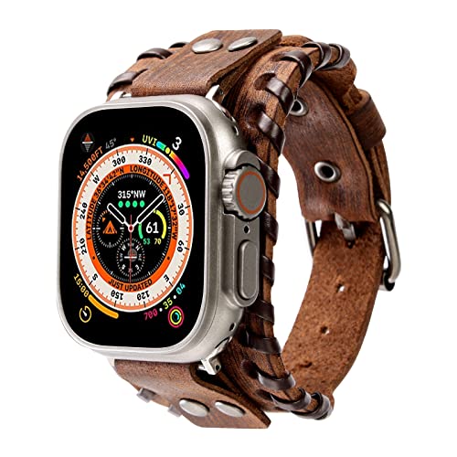 KONAFEI Compatible with Apple Watch Band 49mm 46mm 45mm 44mm 42mm 41mm 40mm 38mm iWatch Ultra Series...