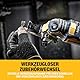 DEWALT 18 Volt ozillierendes Akku-Multi-Tool DCS355N-XJ (bürstenloser Motor, LED-Lampe, großer Auslöseschalter, 30-tlg. Zubehör-Set für Schleif- und Sägeanwendungen, Lieferung ohne Akku und Ladegerät)