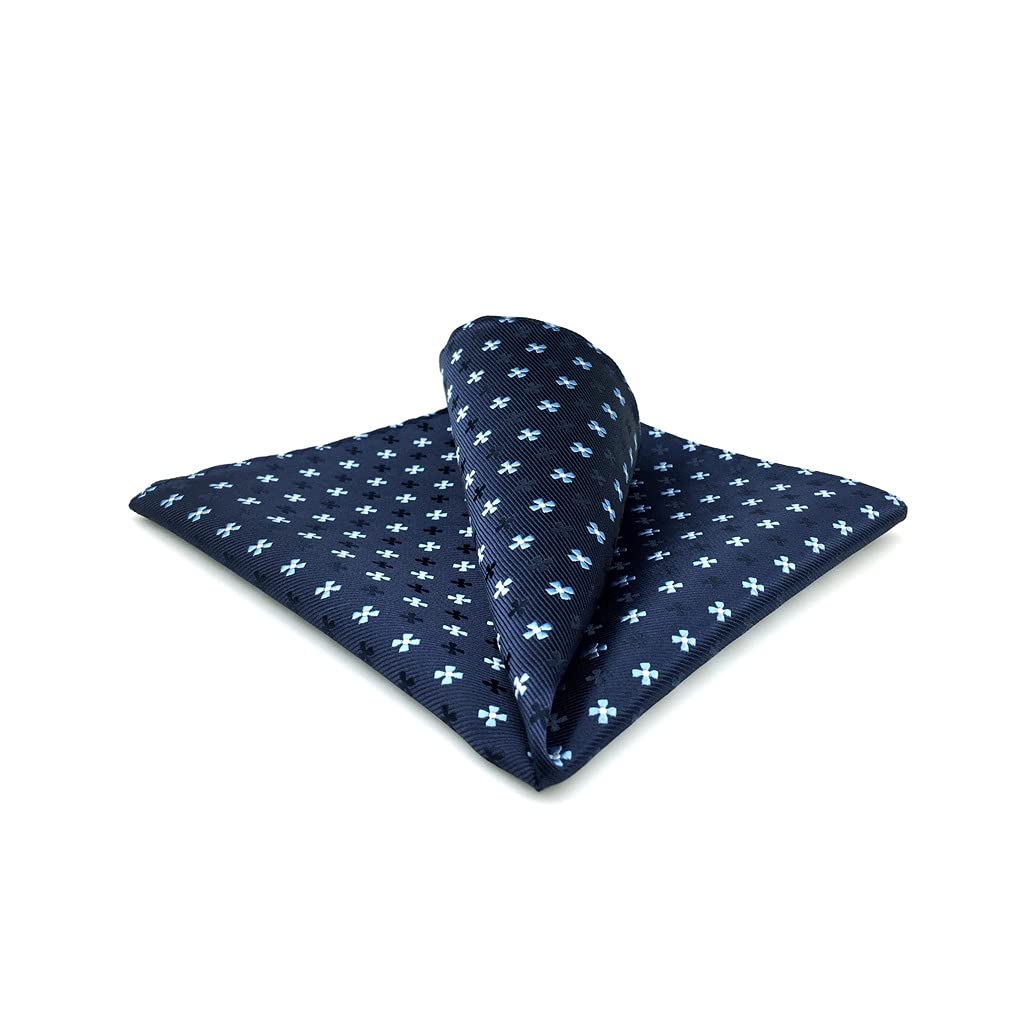 Pañuelo de Bolsillo para Hombre, de Seda, para Bodas, Fiestas, Estilo clásico (Color: C, tamaño: 32 x 32 cm) (E 32 x 32 cm)