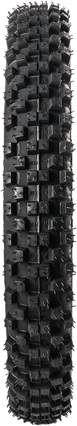 Rear Tire 70/100-17, 2.50/2.75-17" Inner Tube for 110cc 125cc 140cc 150cc Coolster TaoTao Apollo RFZX18 CRF80R KLX125 KLX140 RM80 YZ80 YZ85 TTR125 Coolster Pit Dirt Bike Off Road Motocross Heavy Duty