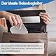 WINKIO 2 Stück Rasierseife Box Herren, Seifendose mit Abtropfgitter, Seifenbox Reise Wasserdicht aus Aluminium, Seifenschale Klein für Reise,Festes Shampoo Seifendose |Metalldose|Soap Box