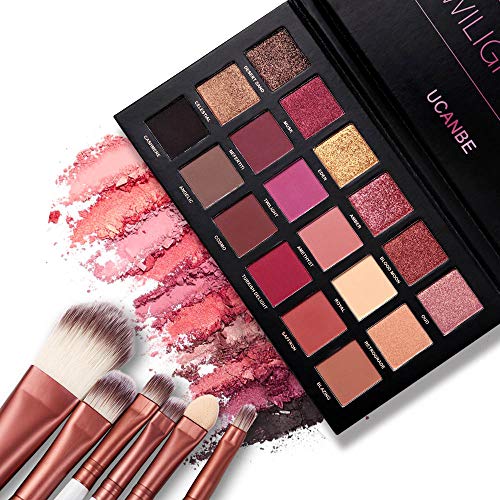 Ucanbe Twilight & Dusk 18 Shade Eyeshadow Palette #TOP3