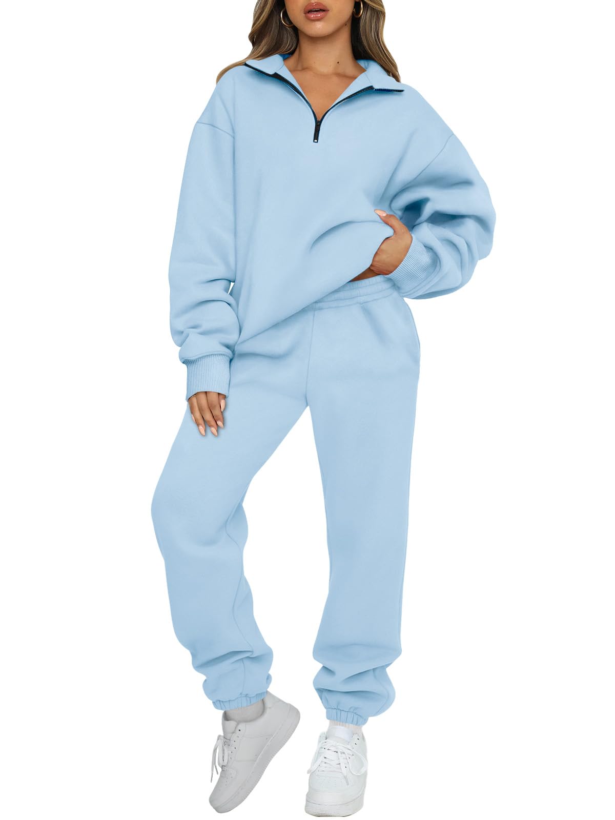 AUTOMET Women's Sweatsuits 2 Piece Outfits Lounge Sets