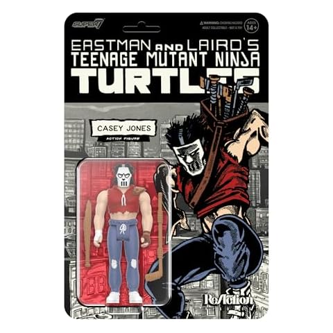 Super7 TMNT Casey Jones Action Figure Cover