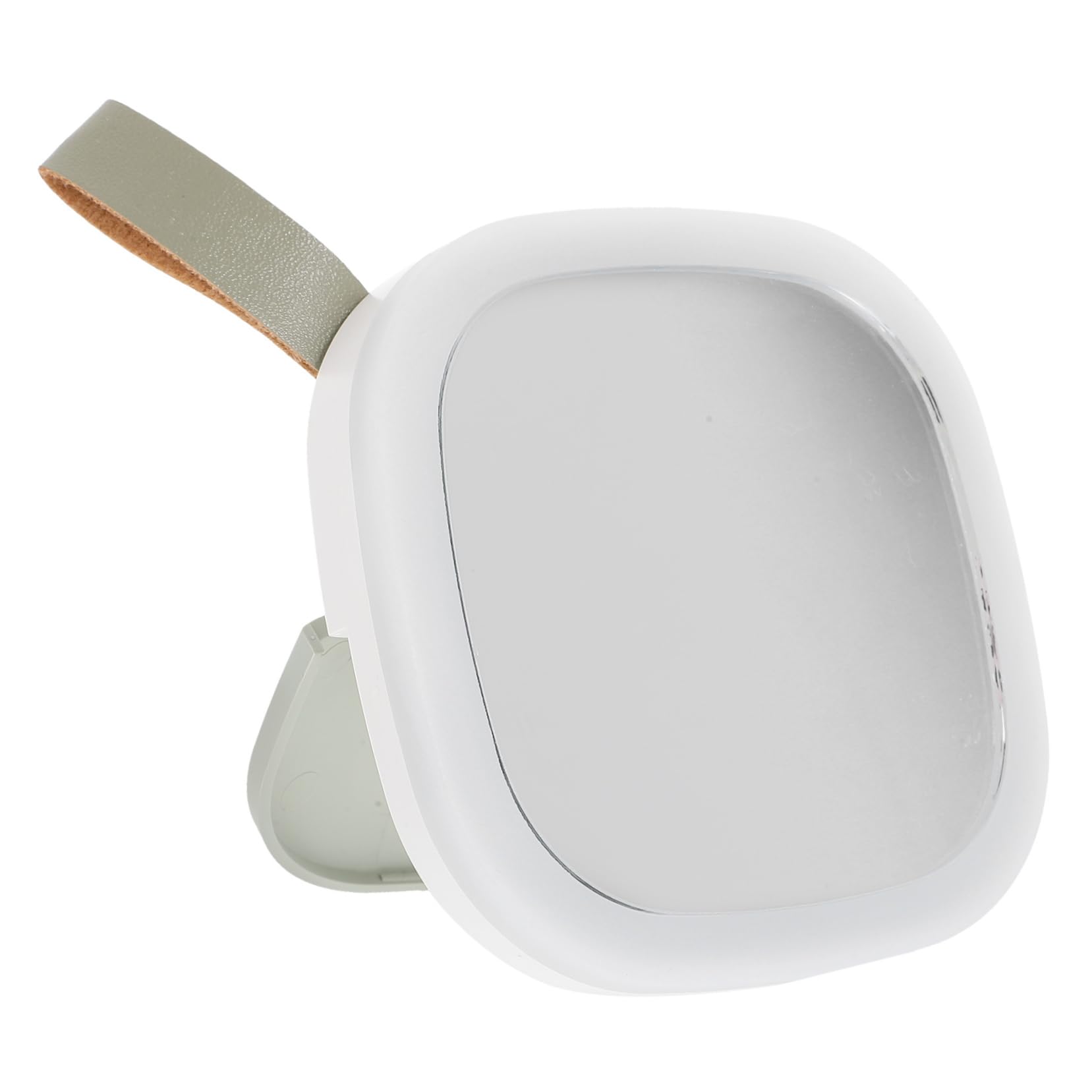 Miroir de maquillage de voyage avec lumière LED pour des retouches en déplacement