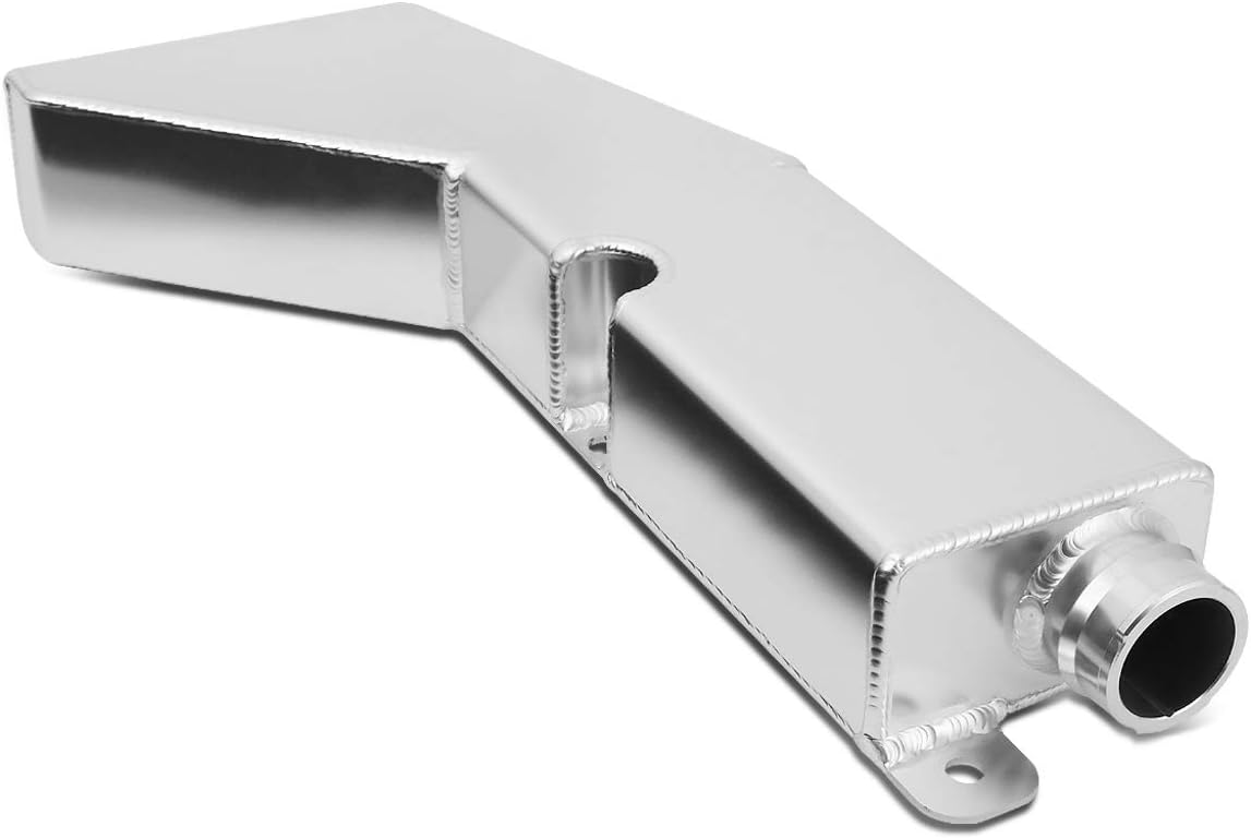 Auto Dynasty Aluminum Radiator Coolant Expansion Overflow Tank Reservoir Compatible with Ford Mustang 1986-1993