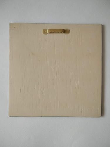 Miniatura 7 de Handmade Ceramic Art Tile, Tile with Flowers, Hanging Tiles