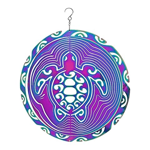 Queemie 3D Sea Turtle Wind Spinner Cover