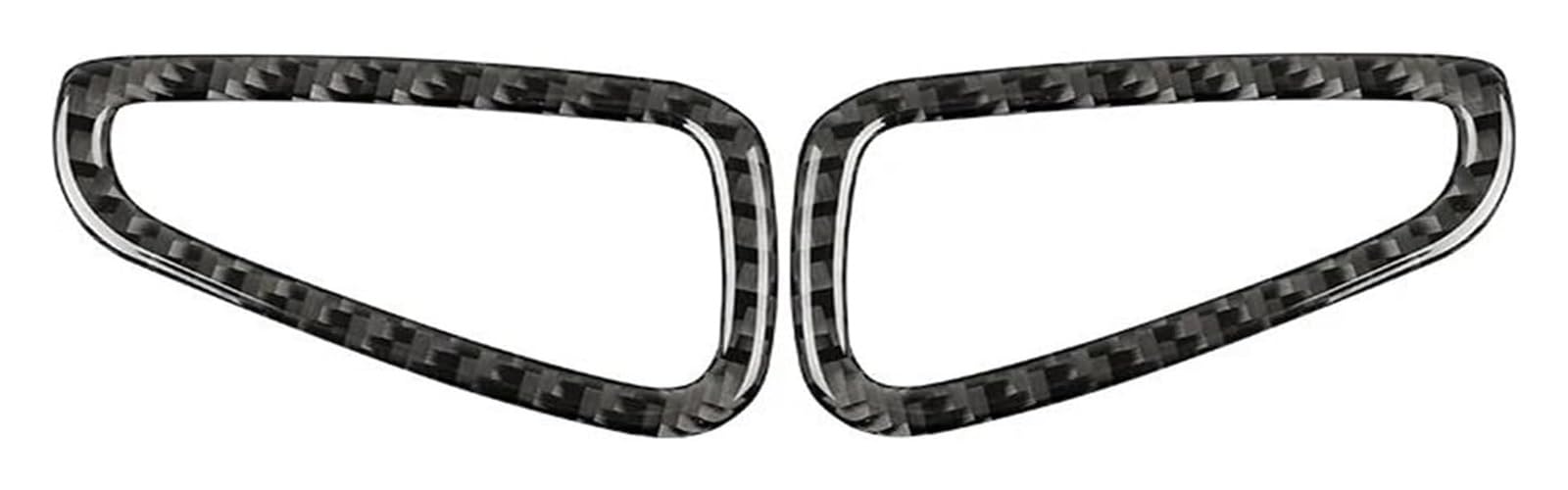 Center Console Trim for Chevy for Camaro 2017-2022 Instrument Air Vent Decorative Frame Cover Stickers Centre Console Trim(Black)